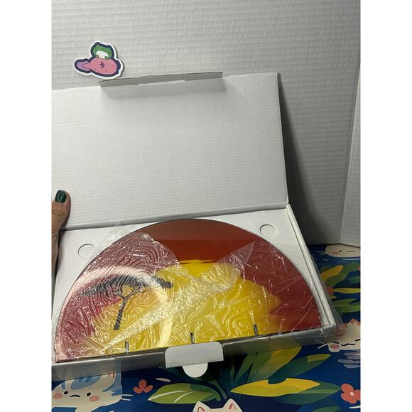 Swarovski Crystal Lion King Sunset Display #1075953 Stand With Box - Picture 9 of 12